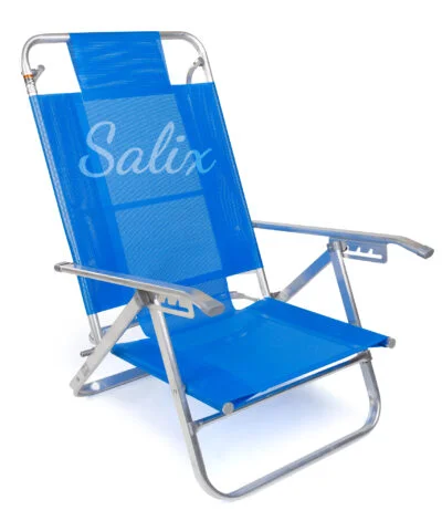 Silla repostera de playa reclinable de aluminio Lounger - RIO